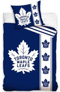 Mikroplyšové posteľné obliečky NHL Toronto Maple Leafs - 70 x 90 cm + 140 x 200 cm