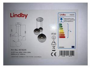 Lindby Lindby - Luster na lanku ROBYN 3xE27/40W/230V LW1090 + záruka 3 roky zadarmo