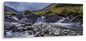 Obraz plynúcej vody (120x50 cm)