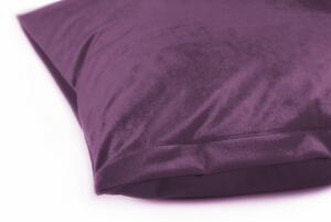 Biante Zamatová obliečka na vankúš SV-020 Tmavo fialová 50 x 70 cm