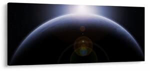 Obraz vesmírneho telesa (120x50 cm)