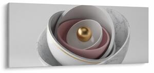 Obraz - Zlatá perla (120x50 cm)