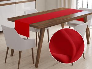 Biante Dekoračný behúň na stôl Rongo RG-025 Červený 20x140 cm