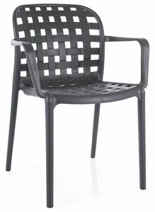 STRIP II stolička, sivá