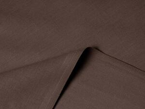 Biante Bavlnené jednofarebné posteľné obliečky Moni MO-032 Tmavo hnedé Jednolôžko 140x200 a 70x90 cm