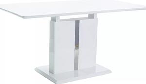 Signal Jedálenský stôl DALLAS rozkládací biely