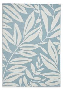 Modrý koberec 80x150 cm Sorral Leaves – Catherine Lansfield