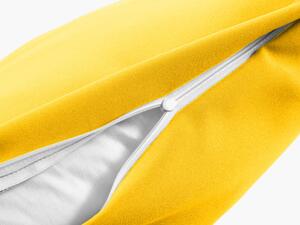 Biante Dekoračná obliečka na vankúš Rongo RG-029 Sýto žltá 50 x 50 cm