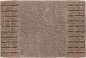 GRUND Kúpeľňový koberec CHESS taupe Rozmer: 50x60 cm