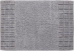GRUND Kúpeľňový koberec CHESS strieborný Rozmer: 70x120 cm