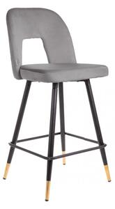 Barová stolička NELLY sivá ALL 855431