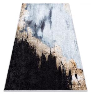 Kusový koberec Aguja modrozlatý 200x290cm