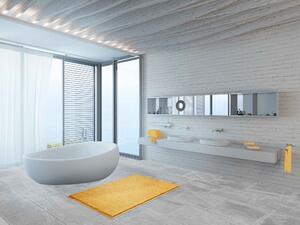GRUND Kúpeľňový koberec ROMAN SHINE zlatý-kučeravý 50x80 cm