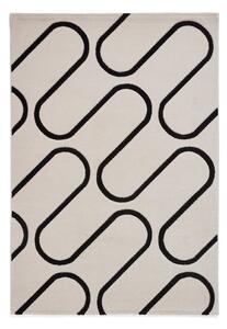 Čierno-biely koberec 80x150 cm Linear Curve – Catherine Lansfield
