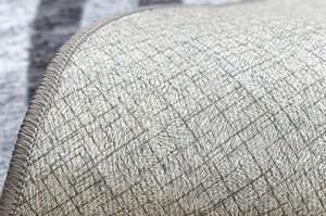 Kusový koberec Ajan šedočierný kruh 100cm