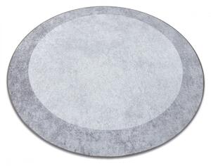 Kusový koberec Arog svetlo šedý kruh 80cm