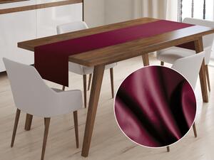 Biante Bavlnený saténový behúň na stôl ST-004 Vínový 20x140 cm