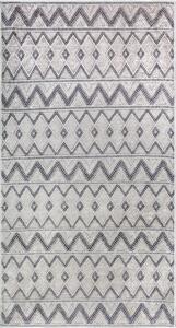 Sivý prateľný koberec 120x180 cm Zig Zag – Vitaus