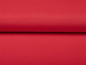 Dekoračná jednofarebná látka Leona LN-110 Malinovo červená žíhaná - šírka 135 cm