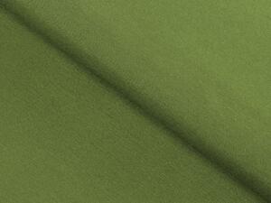 Biante Dekoračná obliečka na vankúš s lemom Leona LN-051 Tmavá olivovo zelená 40 x 40 cm