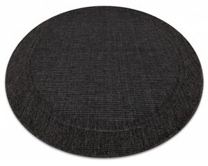 Kusový koberec Dimara čierny kruh 150cm