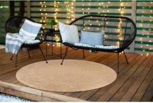 Kusový koberec Duhra béžový kruh 150cm