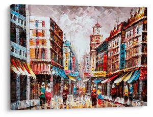 Obrázok - Hong Kong, olejomaľba (70x50 cm)