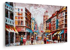 Obrázok - Hong Kong, olejomaľba (90x60 cm)