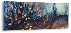 Obraz - Lúče jesenného slnka (120x50 cm)