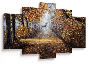 Obraz - Duch lesa (150x105 cm)
