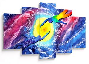 Obraz - Dotyk (150x105 cm)