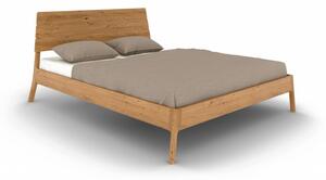 Dvojlôžková posteľ z dubového dreva v prírodnej farbe 160x200 cm Twig – The Beds