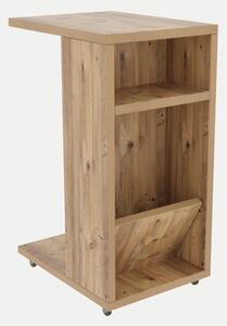 Kalune Design Odkladací stolík Filinta hnedý