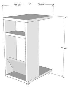 Kalune Design Odkladací stolík Filinta borovice