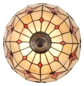 Lampa stolová vitráž Tiffany Ø35*53