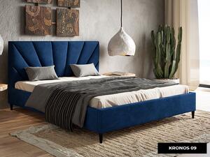 - Moderná čalúnená posteľ MALIA ROZMER: 120 x 200 cm, FARBA NÔH: dub