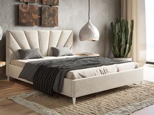 - Moderná čalúnená posteľ MALIA ROZMER: pre matrac 120 x 200 cm, FARBA NÔH: wenge