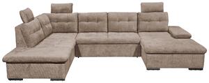 SEDACIA SÚPRAVA, textil, taupe Livetastic - Sedačky, Online Only