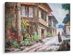 Obraz Filipínske dediny, Ázia (70x50 cm)