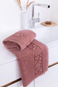 Matějovský Sophia Rose Pink - bavlnené uteráky, osušky staroružová Egyptská bavlna 30x50 cm
