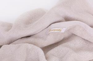 Matějovský Sophia White Sand - bavlnené uteráky, osušky svetlobéžová Egyptská bavlna 50x100 cm