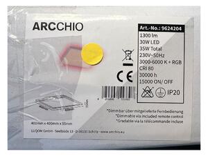 Arcchio Arcchio - LED RGBW Stmievateľné stropné svietidlo BRENDA LED/30W/230V + DO LW1252 + záruka 3 roky zadarmo