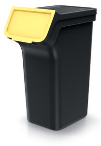 Odpadkový kôš na triedený odpad (4 ks) NPW25S4 25 l - čierna