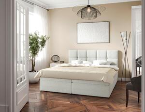 AMERICKÁ POSTEĽ, 140/200 cm, biela MID.YOU - Online Only spálne, Online Only