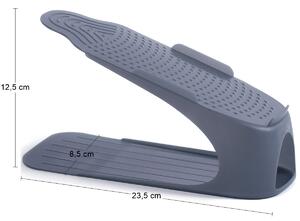 Plastový stojan na topánky 30-38 (5 ks) IOBS5 SET - antracit