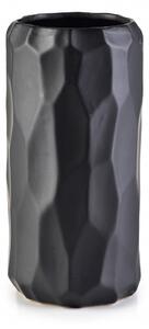 Mondex Keramická váza BABETTE 22 cm čierna