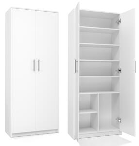 TP Living Kancelárska knižnica OLIV 2D biela