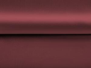 Látka polyesterový satén LUX-007 Vínová - šírka 150 cm