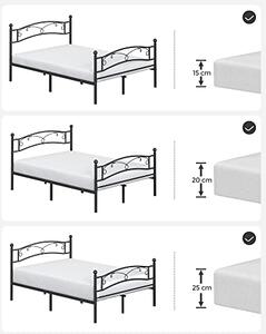 Rám dvojlôžkovej postele 198 x 142 x 92,5 cm VASAGLE RMB073B01