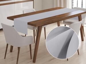 Biante Dekoračný behúň na stôl Rongo RG-016 Svetlo sivý 20x120 cm